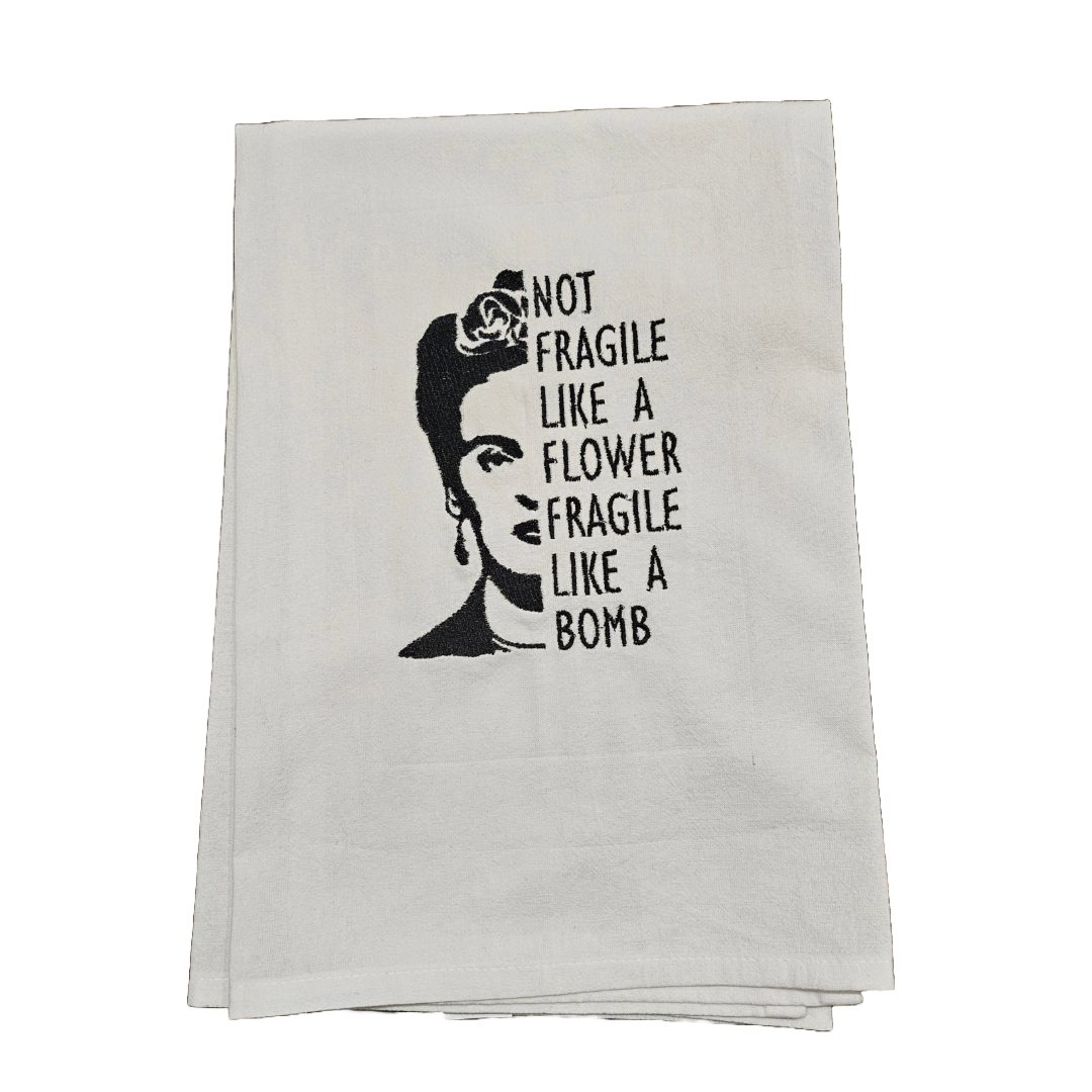 🌈 Personalized Flour Sack Kitchen Hand Towels